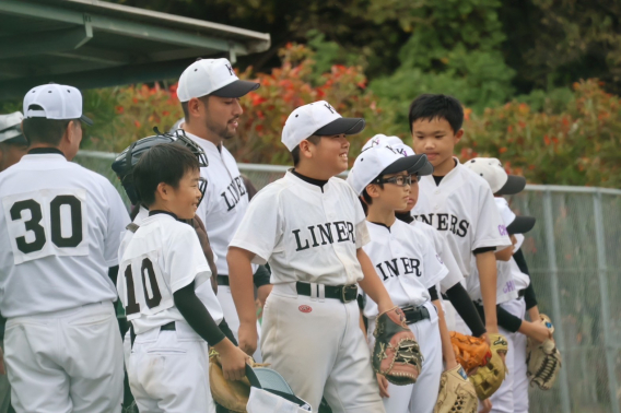 11月17日　君津地区少年野球秋季大会1回戦