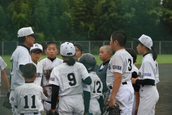 市連少年野球秋季大会　ろうきん杯　二回戦